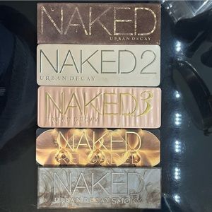 (5) Urban Decay Naked Eyeshadow Palettes *USED*